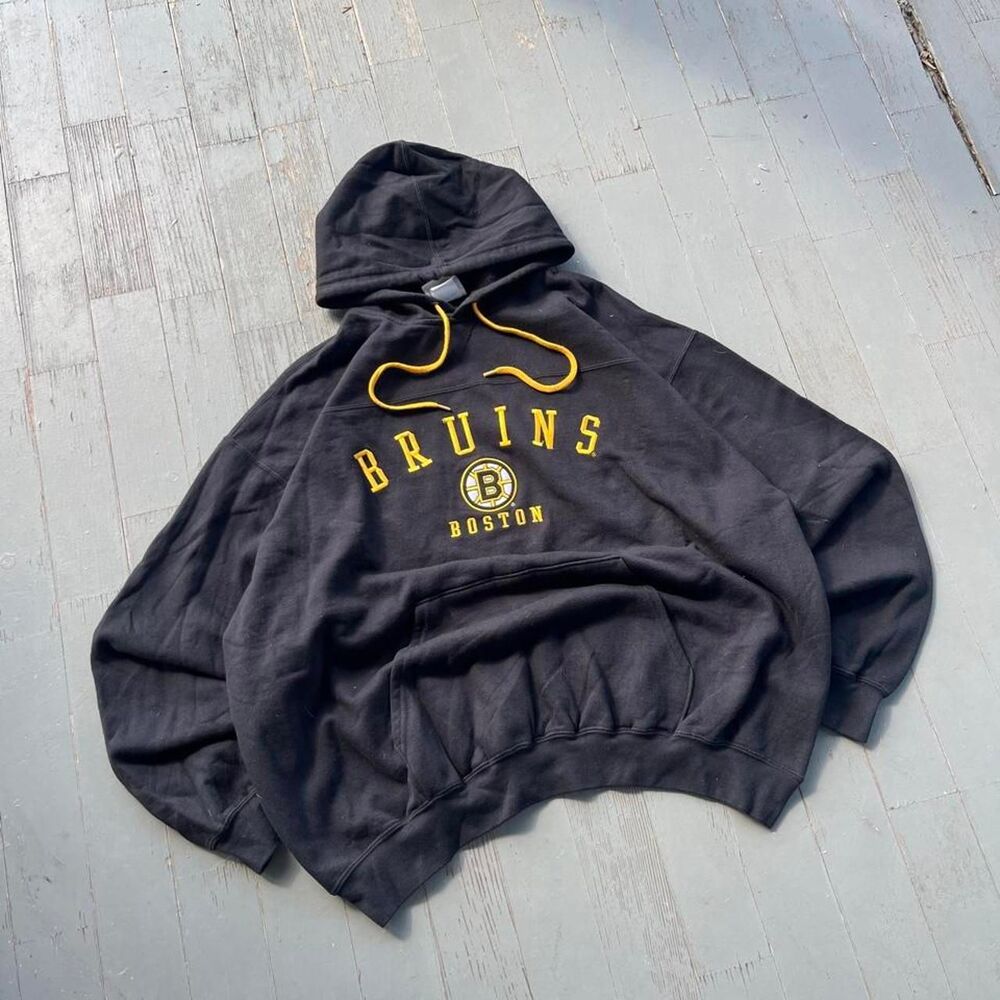 Vintage Lee Sport Boston Bruins NHL Hockey Hoodie